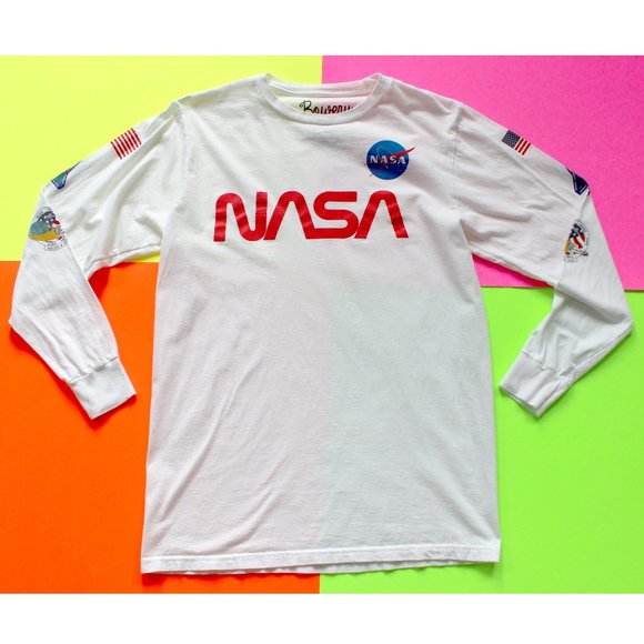 Other - Nasa Long Sleeve White T-Shirt